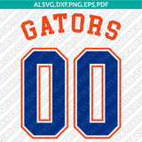 Florida Gators Logo SVG Bundle | NCAA College Vector Cricut