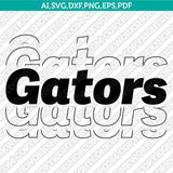 Florida Gators Logo SVG Bundle | NCAA College Vector Cricut