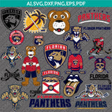 Florida Panthers Logo SVG | NHL Vector Cricut Silhouette