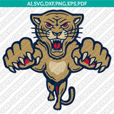 Florida Panthers Logo SVG | NHL Vector Cricut Silhouette