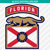 Florida Panthers Logo SVG | NHL Vector Cricut Silhouette