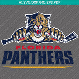 Florida Panthers Logo SVG | NHL Vector Cricut Silhouette