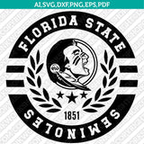 Florida State Seminoles Logo SVG Bundle | NCAA College Vector Cricut