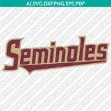 Florida State Seminoles Logo SVG Bundle | NCAA College Vector Cricut