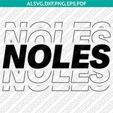 Florida State Seminoles Logo SVG Bundle | NCAA College Vector Cricut