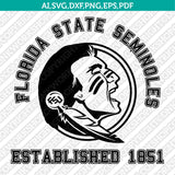 Florida State Seminoles Logo SVG Bundle | NCAA College Vector Cricut