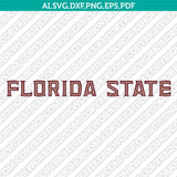 Florida State Seminoles Logo SVG Bundle | NCAA College Vector Cricut