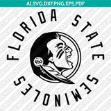 Florida State Seminoles Logo SVG Bundle | NCAA College Vector Cricut