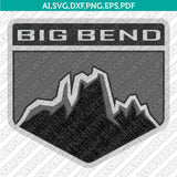Ford Bronco Badge Logo SVG Bundle – Adventure Vector Cricut (Badlands, Outer Banks, Big Bend, Black Diamond)