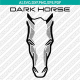 Ford Mustang Dark Horse Logo SVG Bundle Vector Cricut