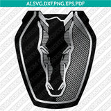 Ford Mustang Dark Horse Logo SVG Bundle Vector Cricut