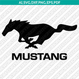 Ford Mustang Logo SVG Bundle Vector Cricut