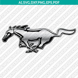 Ford Mustang Logo SVG Bundle Vector Cricut