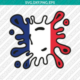 France Flag SVG Cut File Cricut Silhouette Cameo Clipart Png Eps Dxf