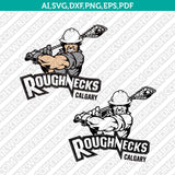 Calgary Roughnecks Logo SVG PNG Vector