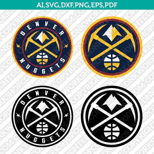 Denver Nuggets Logo SVG PNG