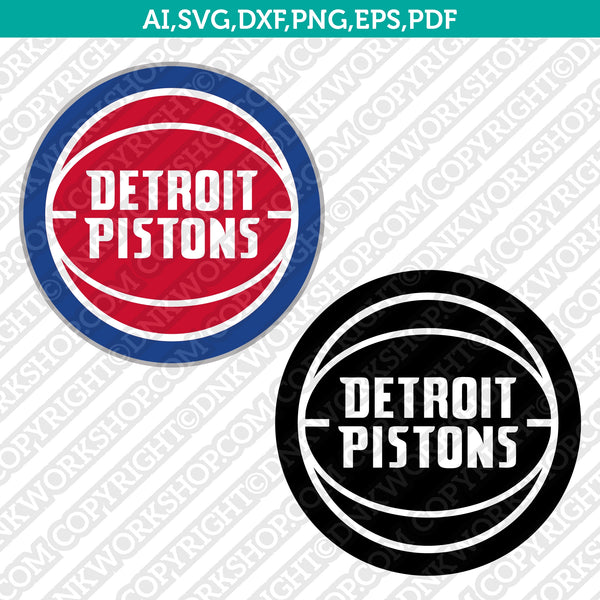 Detroit Pistons Logo SVG