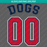 Fresno State Bulldogs Logo SVG Bundle | NCAA College Vector Cricut