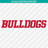 Fresno State Bulldogs Logo SVG Bundle | NCAA College Vector Cricut