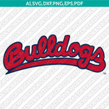 Fresno State Bulldogs Logo SVG Bundle | NCAA College Vector Cricut