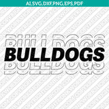 Fresno State Bulldogs Logo SVG Bundle | NCAA College Vector Cricut