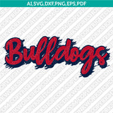 Fresno State Bulldogs Logo SVG Bundle | NCAA College Vector Cricut