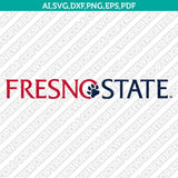 Fresno State Bulldogs Logo SVG Bundle | NCAA College Vector Cricut