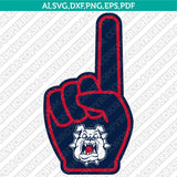 Fresno State Bulldogs Logo SVG Bundle | NCAA College Vector Cricut