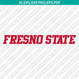 Fresno State Bulldogs Logo SVG Bundle | NCAA College Vector Cricut