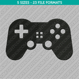 Game Controller Embroidery Design - 5 Sizes - INSTANT DOWNLOAD