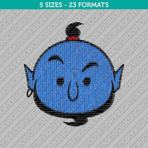 Genie Tsum Tsum Embroidery Design - 5 Sizes - INSTANT DOWNLOAD