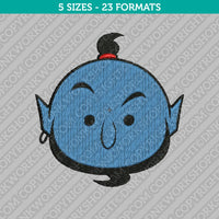 Genie Tsum Tsum Embroidery Design - 5 Sizes - INSTANT DOWNLOAD