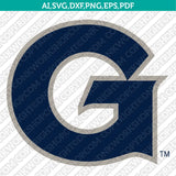 Georgetown Hoyas Logo SVG Bundle | NCAA College Vector Cricut