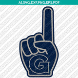 Georgetown Hoyas Logo SVG Bundle | NCAA College Vector Cricut