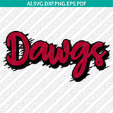Georgia Bulldogs Logo SVG Bundle | NCAA College Vector Cricut