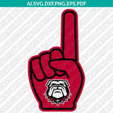 Georgia Bulldogs Logo SVG Bundle | NCAA College Vector Cricut