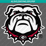 Georgia Bulldogs Logo SVG Bundle | NCAA College Vector Cricut
