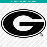 Georgia Bulldogs Logo SVG Bundle | NCAA College Vector Cricut