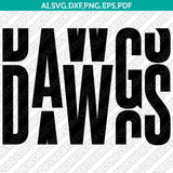Georgia Bulldogs Logo SVG Bundle | NCAA College Vector Cricut