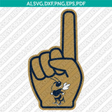 Georgia Tech Yellow Jackets Logo SVG Bundle | NCAA College Vector Cricut