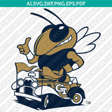 Georgia Tech Yellow Jackets Logo SVG Bundle | NCAA College Vector Cricut