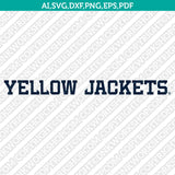 Georgia Tech Yellow Jackets Logo SVG Bundle | NCAA College Vector Cricut