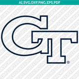 Georgia Tech Yellow Jackets Logo SVG Bundle | NCAA College Vector Cricut