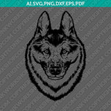 German Shepherd Dog Breed SVG Cut File Vector Silhouette Cameo Cricut Clipart Png Dxf Eps