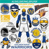 Golden State Warriors Logo SVG | NBA Vector Cricut Silhouette