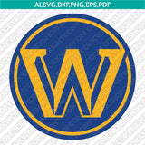 Golden State Warriors Logo SVG | NBA Vector Cricut Silhouette