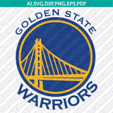 Golden State Warriors Logo SVG | NBA Vector Cricut Silhouette