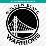 Golden State Warriors Logo SVG | NBA Vector Cricut Silhouette