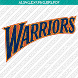 Golden State Warriors Logo SVG | NBA Vector Cricut Silhouette