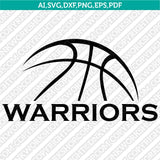 Golden State Warriors Logo SVG | NBA Vector Cricut Silhouette